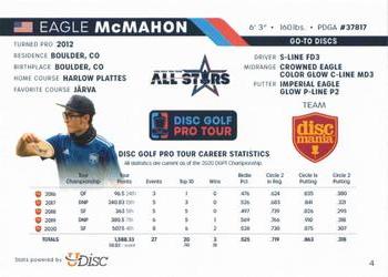 2021 Disc Golf Pro Tour #MPO-4 Eagle McMahon Back